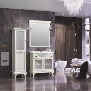 Тумба Борджи 85, цвет 1013 (раковина Сенеж 87)