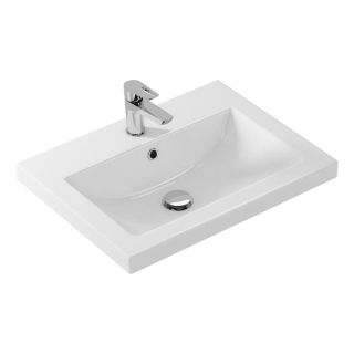 Тумба-умывальник Comforty Лима-60П2 антрацит с раковиной Como 60