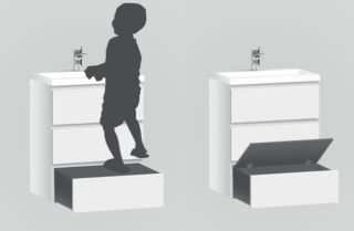 AM.PM M91FSX0602OF GEM S ТУМБА ПОД РАКОВИНУ 60 см светлый дуб