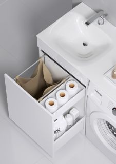 Тумба под раковину Aqwella Forma FOR0105KL под стиральную машину 55 см