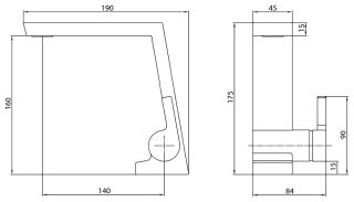 Смеситель для раковины E.C.A. Icon 102188037HEX хром