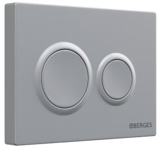 Инсталляция для унитаза Berges Novum 040262 с кнопкой O1 хром матовый