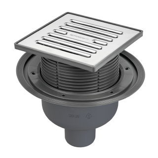 Трап с мульти-сифоном BETTOSERB 14702510 Superior Quadro 15х15 вертикальный выпуск