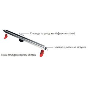 Душевой лоток Berges Wasserhaus Super Slim 091153 70 Хром глянец