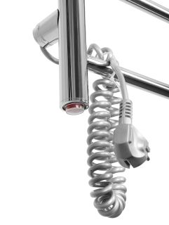 Полотенцесушитель электрический Domoterm Аврора DMT 109-5 50x71 EK L хром