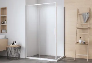 Душевой уголок Aquanet Pleasure Evo AE65-100x80-CT 324068 100x80 см профиль хром стекло прозрачное