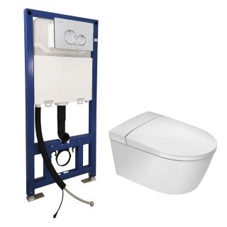 Электронный унитаз с инсталляцией Swedbe Smart 0556