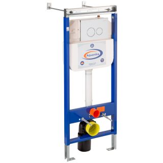 Инсталляция для подвесного унитаза Aquanika Basic ComboFix 10.702.45B.02.19 с клавишей смыва хром