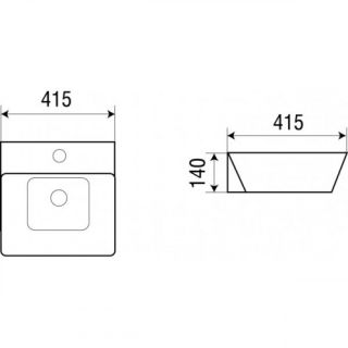 Раковина подвесная WW SK Арт. ELBACH 2252 10000003834