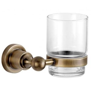 Стакан с держателем Aquanet 189265 бронза