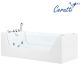 Акриловая ванна Cerutti SPA С-453A с гидромассажем 180x80см белый