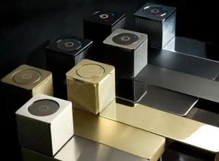 Смеситель для раковины Boheme Quad 159-CR автоматический хром