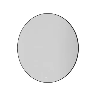 Зеркало с подсветкой Armadi Art 545-100-B 100 см сенсорный выключатель антизапотевание чёрный