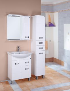 Напольная тумба под раковину Onika Балтика 106041 с ящиком 60см белый