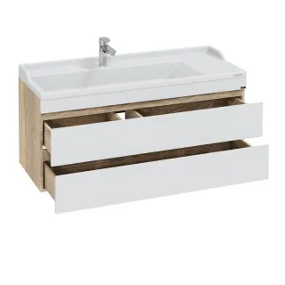 Подвесная тумба под раковину Санта Марс 700425 120 см янтарный