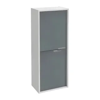 Пенал Jacob Delafon Vivienne EB1665-J5-J54 40 см белый блестящий/серый матовый