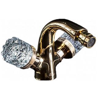 Смеситель для биде Boheme Crystal золото 296-CRST