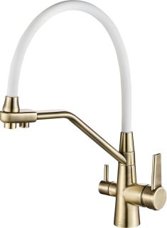 Смеситель Steel Hammer SH 903-8 Bronze для кухонной мойки