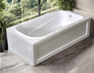 Акриловая ванна Parly Ortiz СТ 10819 с каркасом без экрана 170x70 см