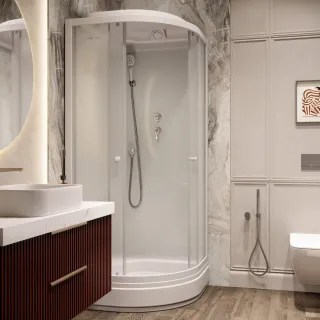 Душевая кабина Parly BM86F 85x85 см