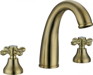 Смеситель для раковины Boheme Medici Presente бронза 317