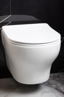 Подвесной унитаз Boheme Fiore 978-SET-MW безободковый смыв торнадо белый матовый