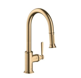 Смеситель для кухни Hansgrohe Montreux 16581140 шлифованная бронза