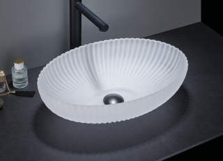 Раковина  CeramaLux GL49-JA белый матовый 51 см