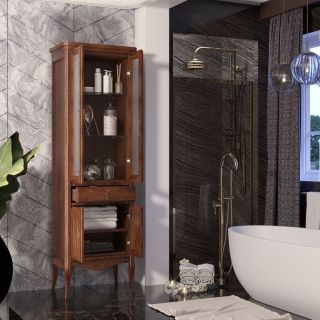 Шкаф-колонна Opadiris Лоренцо 55 00-00001803 Светлый орех