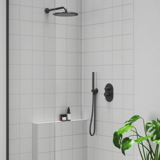 Смеситель для душа Ravak Espirit X070288 ES 065.20BLM.O2 ЧЕРНЫЙ МАТОВЫЙ