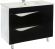 Тумба под раковину Bellezza Эйфория 105см черный 00000010221