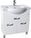 Тумба под раковину Bellezza Абрис 65см белый 00000006112