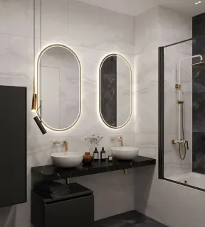 Столешница Armadi Art Flat 869-160-NM 160 см nero marquina