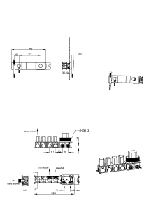 Встраиваемый смеситель для душа Boheme Zodiac 132-SYS-G золото