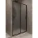 Душевая дверь в нишу Timo T06 150 см чёрный
