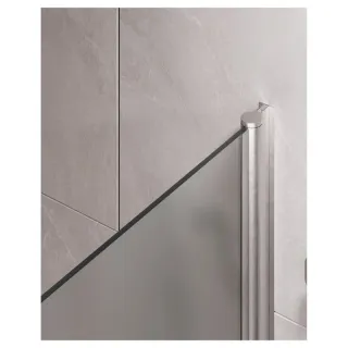 Шторка на ванну Timo T32 80 см хром