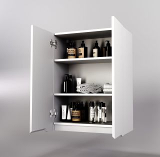 Подвесной шкаф Style Line Марелла мини 60 Люкс Plus СС-00002424 белый матовый