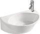 Раковина накладная SantiLine SL-2016 40см белый
