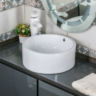 Накладная раковина Melana 7076-805 42см белый