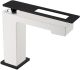 Смеситель для раковины Boheme Q белый/чёрный 141-WB