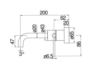 Смеситель Nobili VE125198/1RCP для раковины красное золото