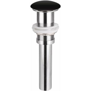 Донный клапан для раковины Ceramica Nova CN2000MB без перелива чёрный матовый