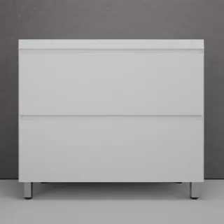 Тумба под раковину напольная Style Line Манхэттен ЛС-00002368 100 см белый матовый