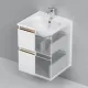 Тумба под раковину Am.Pm X-Joy M85AFHX0502WG подвесная белый глянец 50  см