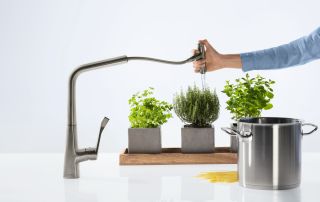 Смеситель Hansgrohe Metris Select 14884800 для кухни