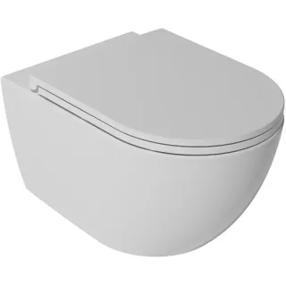 Подвесной унитаз Isvea Vea Rondo 10VA02002SV-2L безободковый белый матовый