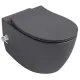 Подвесной унитаз Isvea Sentimenti Neo 10ARS1015I-2C безободковый с функцией биде антрацит матовый