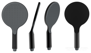 Душевая лейка Bossini Apice B00910.045 чёрный матовый