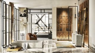 Смеситель для раковины Gessi Inciso 58002.707 чёрный брашированный