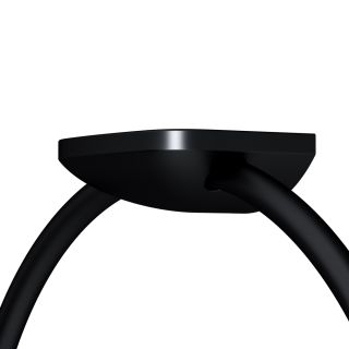 Кольцо для полотенец Am.Pm Inspire 2.0 чёрный матовый A50A34422